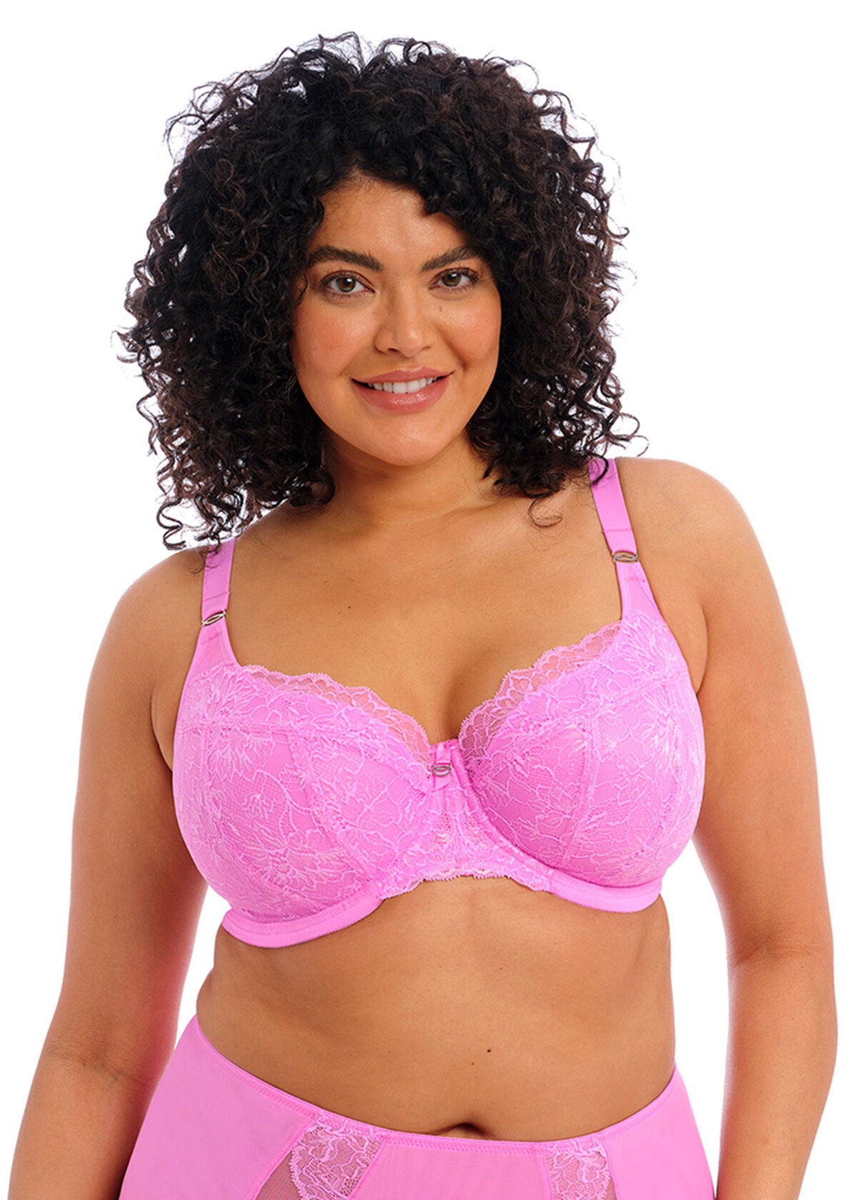 Brianna Ash Rose Padded Half Cup Bra from Elomi