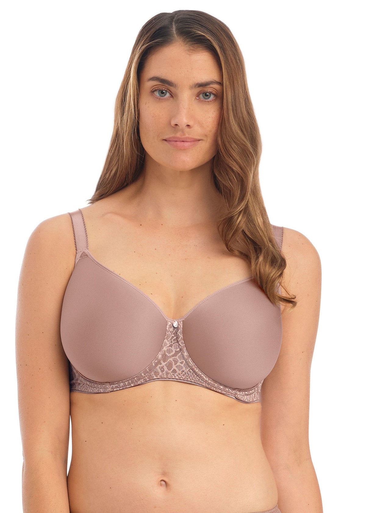 Envisage Spacer Moulded Bra - Taupe