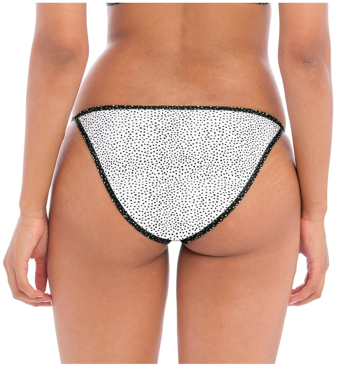 Freya Gemini Palm Reversible Tie Side Swim Brief - Monochrome