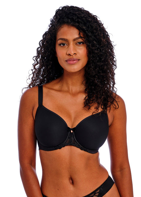 Loveland Underwire Moulded Spacer Bra in Bombshell Black