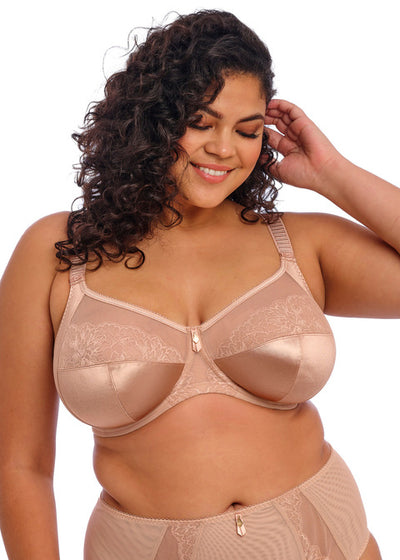 Cate Allure Banded Full Cup Bra - Sahara