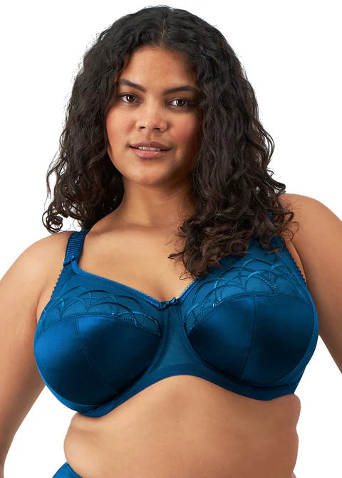 Cate Full Cup Banded Bra - Poseidon