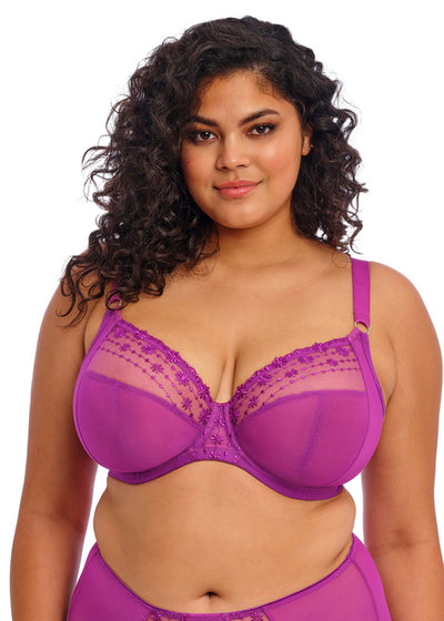 Matilda Plunge Bra - Hollyhock