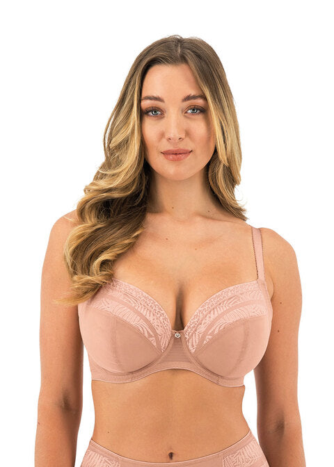 Devote Side Support Bra - Cafe Au Lait