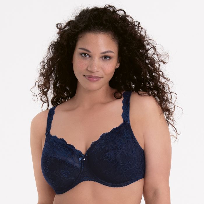 Bobette Full-Cup Underwire Bra - Maritime Blue