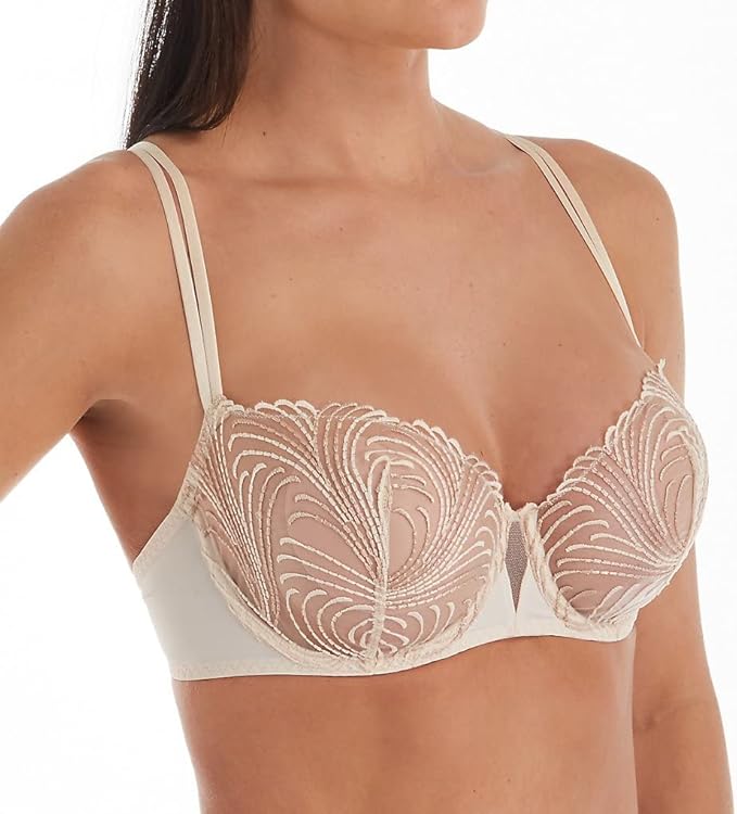 Nuance Half Cup Bra - Pearl