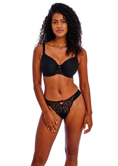 Loveland Underwire Moulded Spacer Bra in Bombshell Black