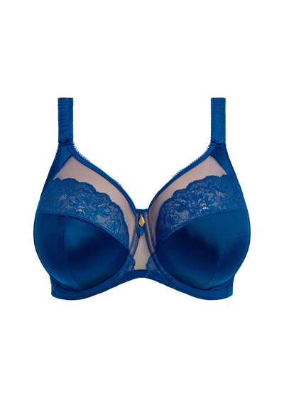 Cate Allure Banded Full Cup Bra - Lapis