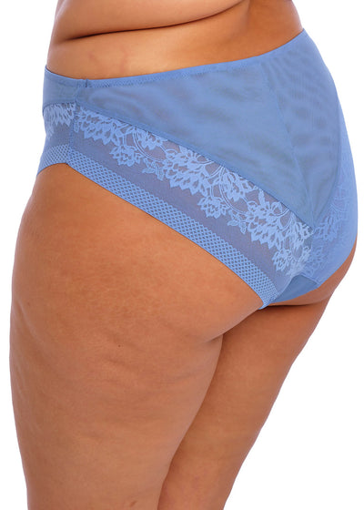 Nerina High Leg Brief - Cornflower