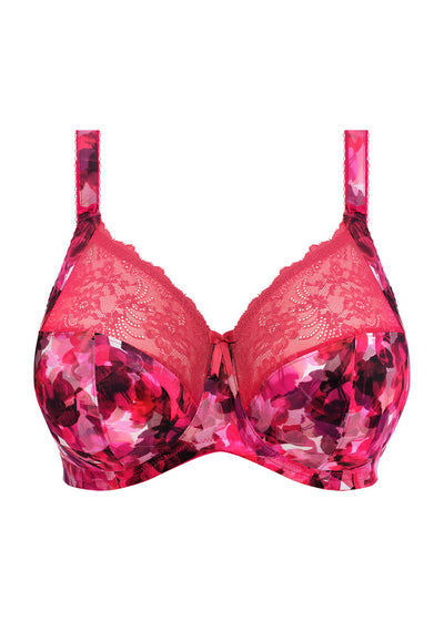 Morgan Stretch Banded Bra - Berry Crush