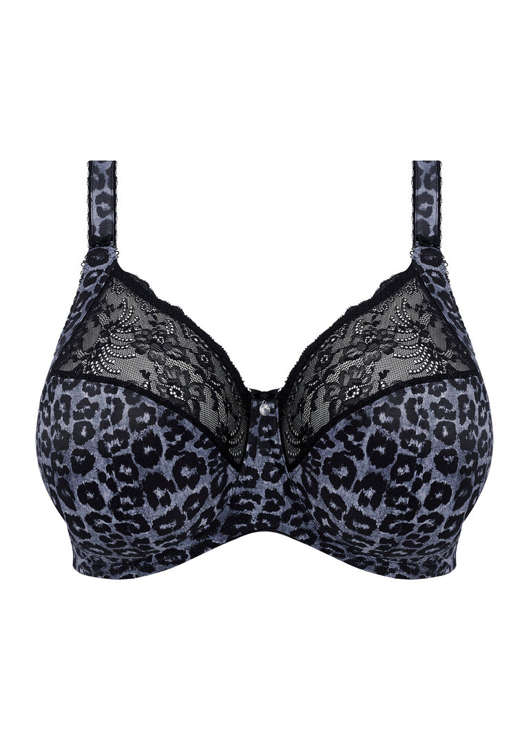 Morgan Stretch Banded Bra - Snow Leopard