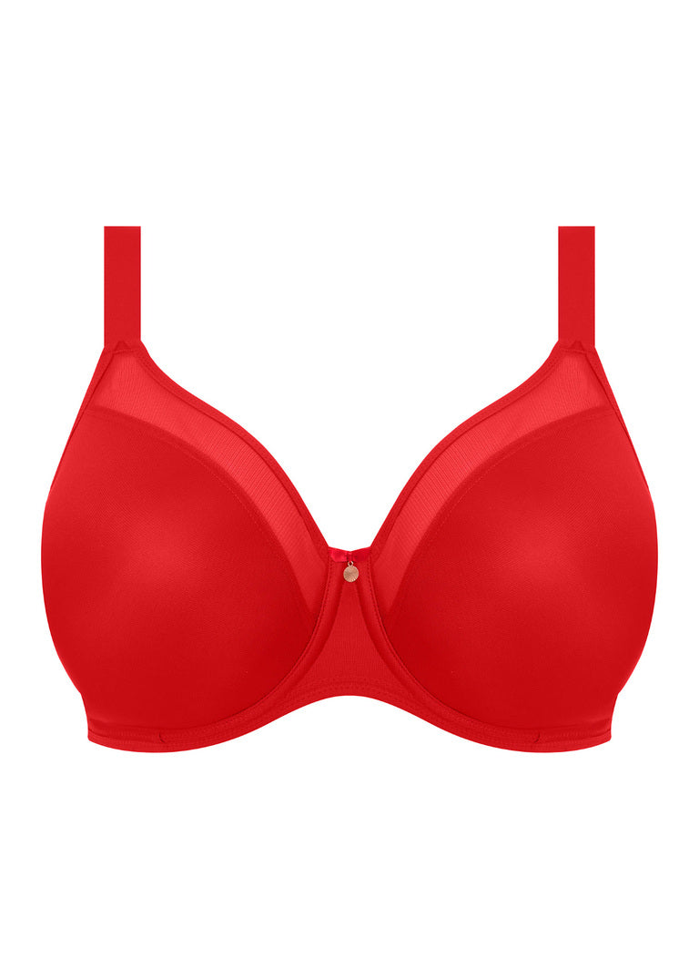 Smooth Moulded Bra - Haute Red