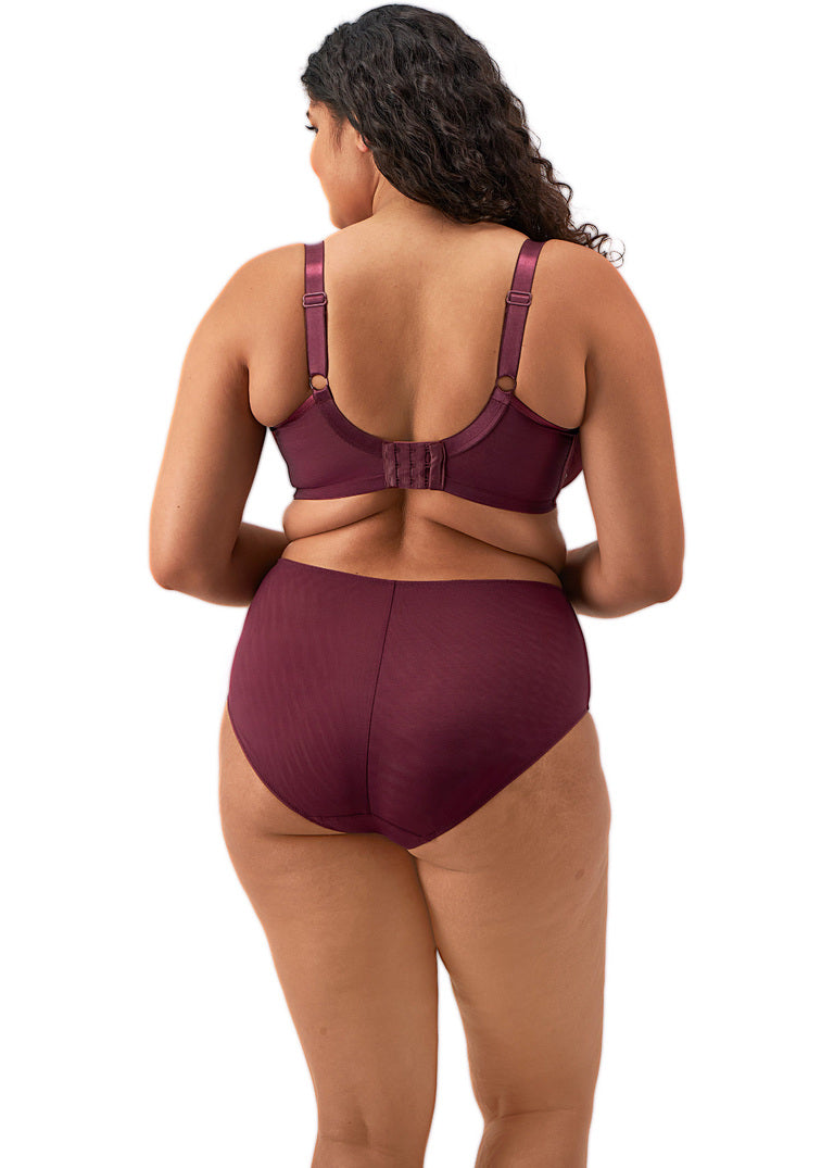 Sachi Plunge Bra - Cabernet