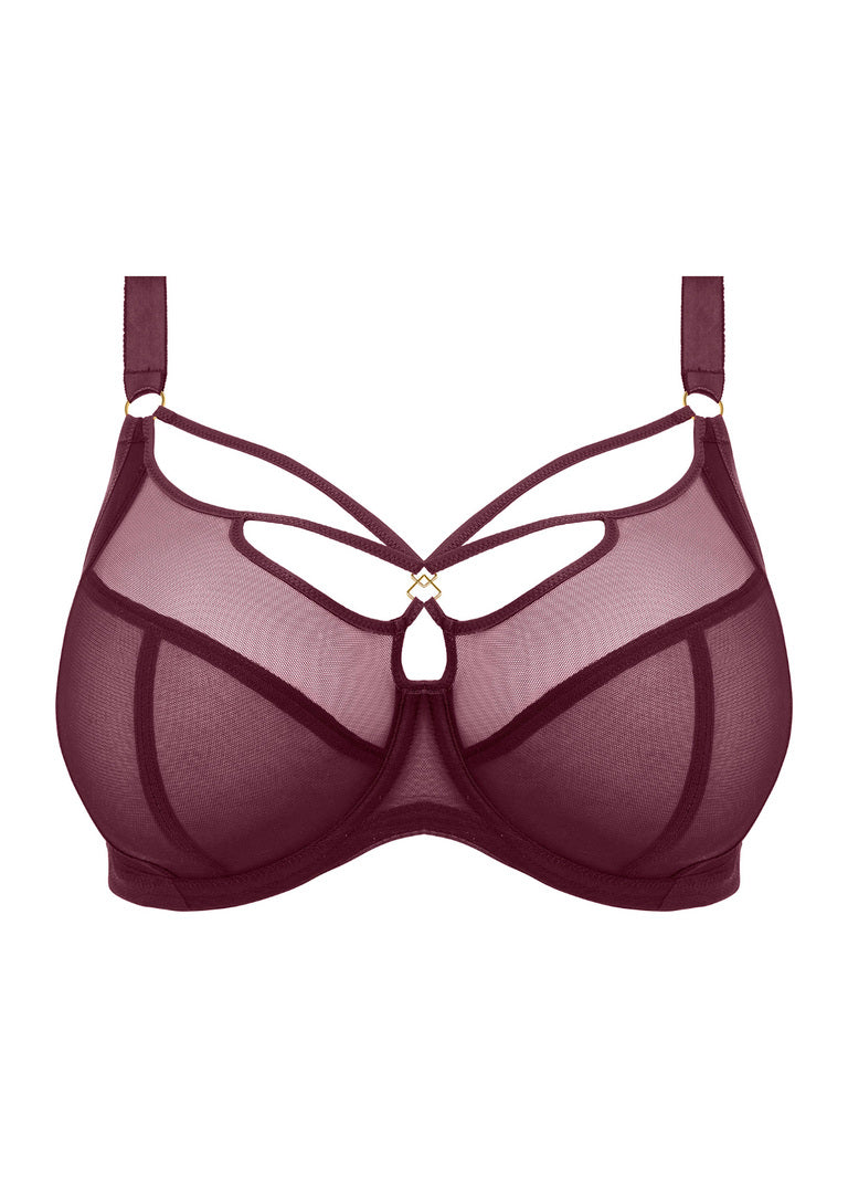 Sachi Plunge Bra - Cabernet