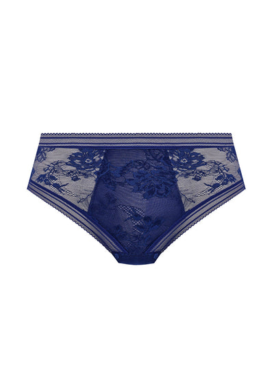 Fusion Lace Brief - French Navy