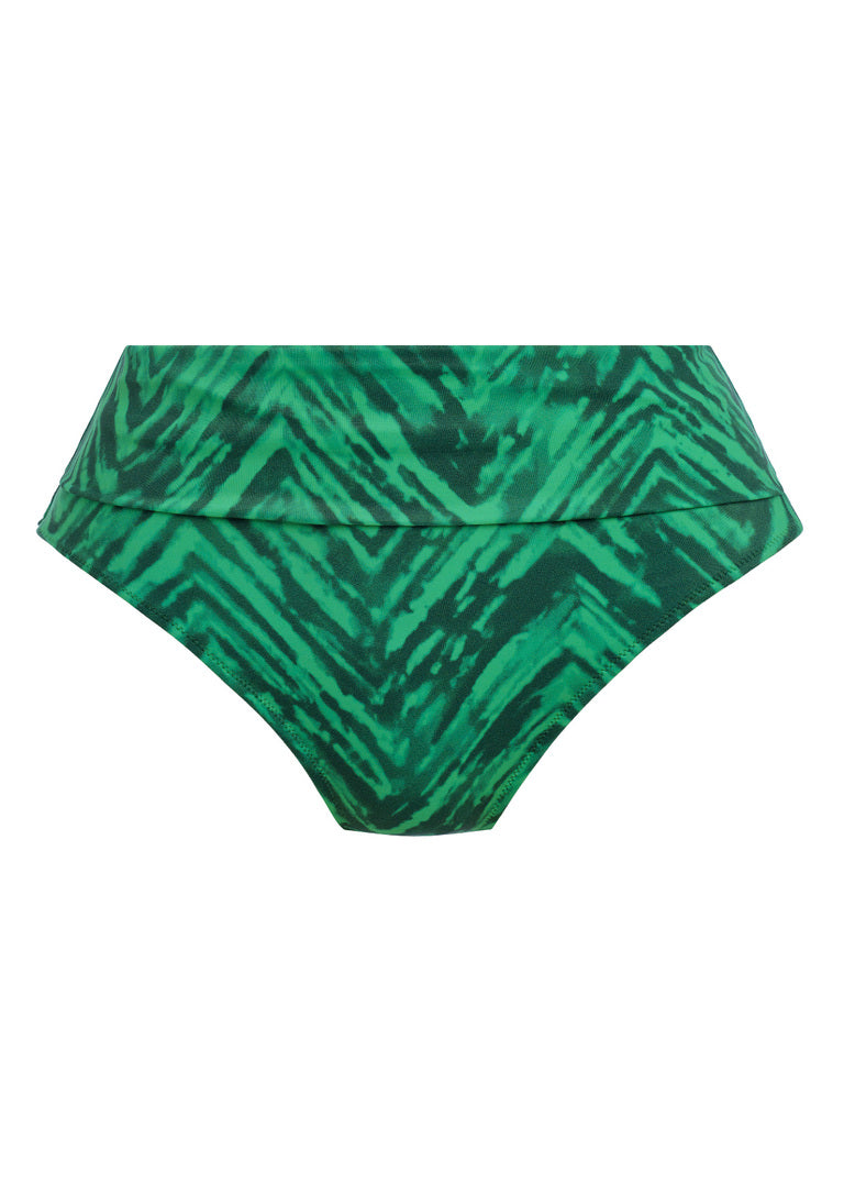 Punta Mita Fold Bikini Brief - Emerald