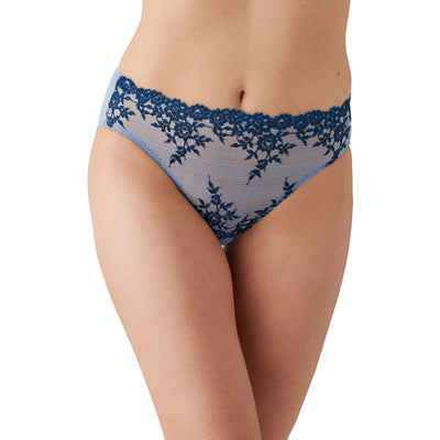 Embrace Lace Brief - Windward Blue / Titan