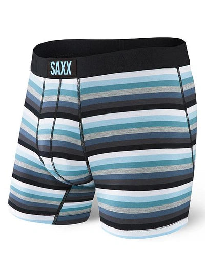 Vibe Boxer Brief - Grey Pop Stripe