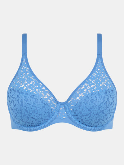 Norah Comfort Underwire Bra - Antoinette Blue