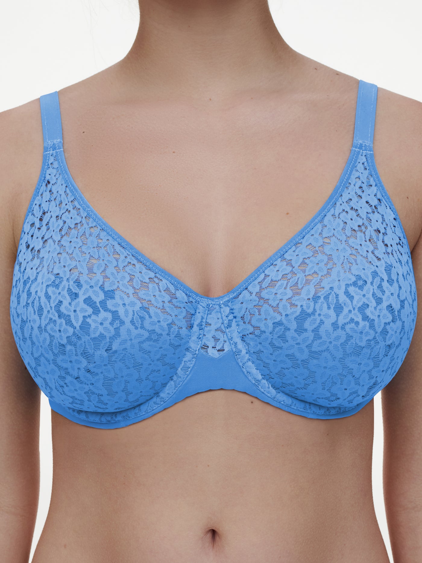 Norah Comfort Underwire Bra - Antoinette Blue