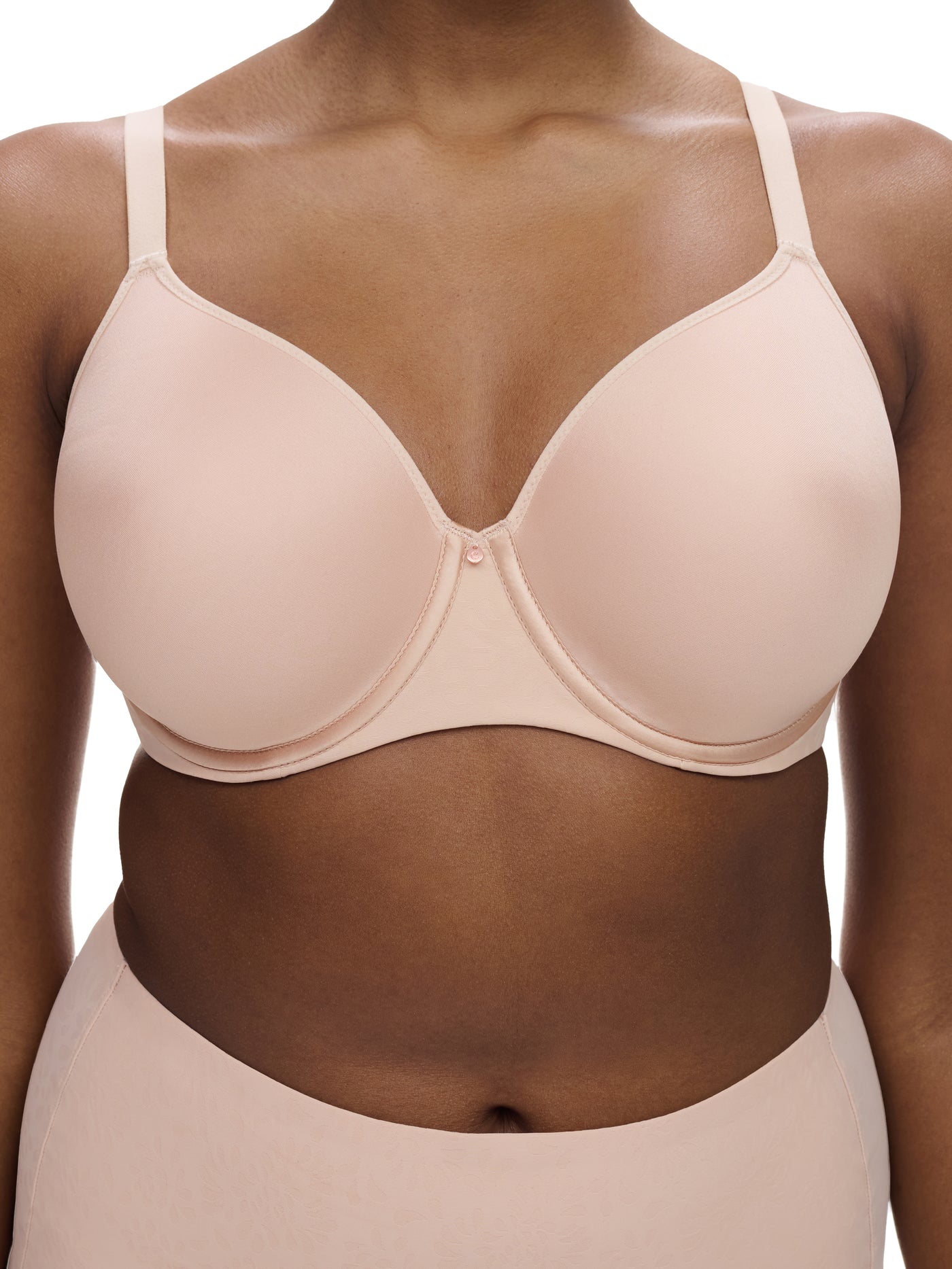 Comfort Chic Back Smoothing T-Shirt Bra - Rose