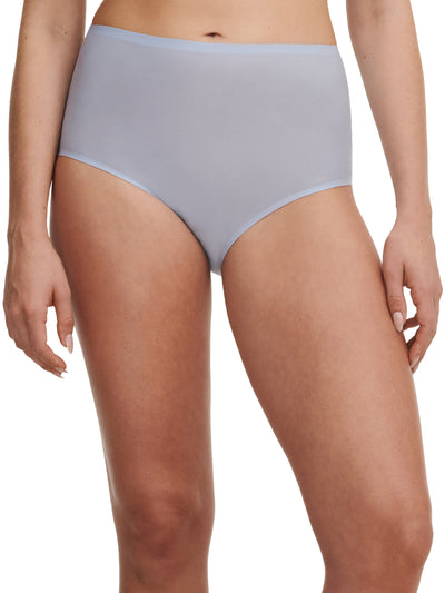 SoftStretch High Waist Brief - Slate Blue