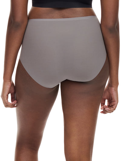 SoftStretch High Waist Brief - Purple Gray