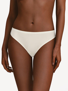 SoftStretch Thong - Ivory