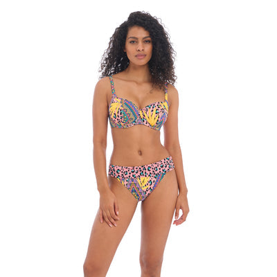 Cala Fiesta Folded Brief Bikini Bottom - Multi