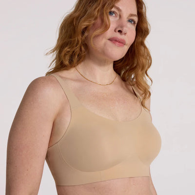 Structured Scoop Bra - Sand