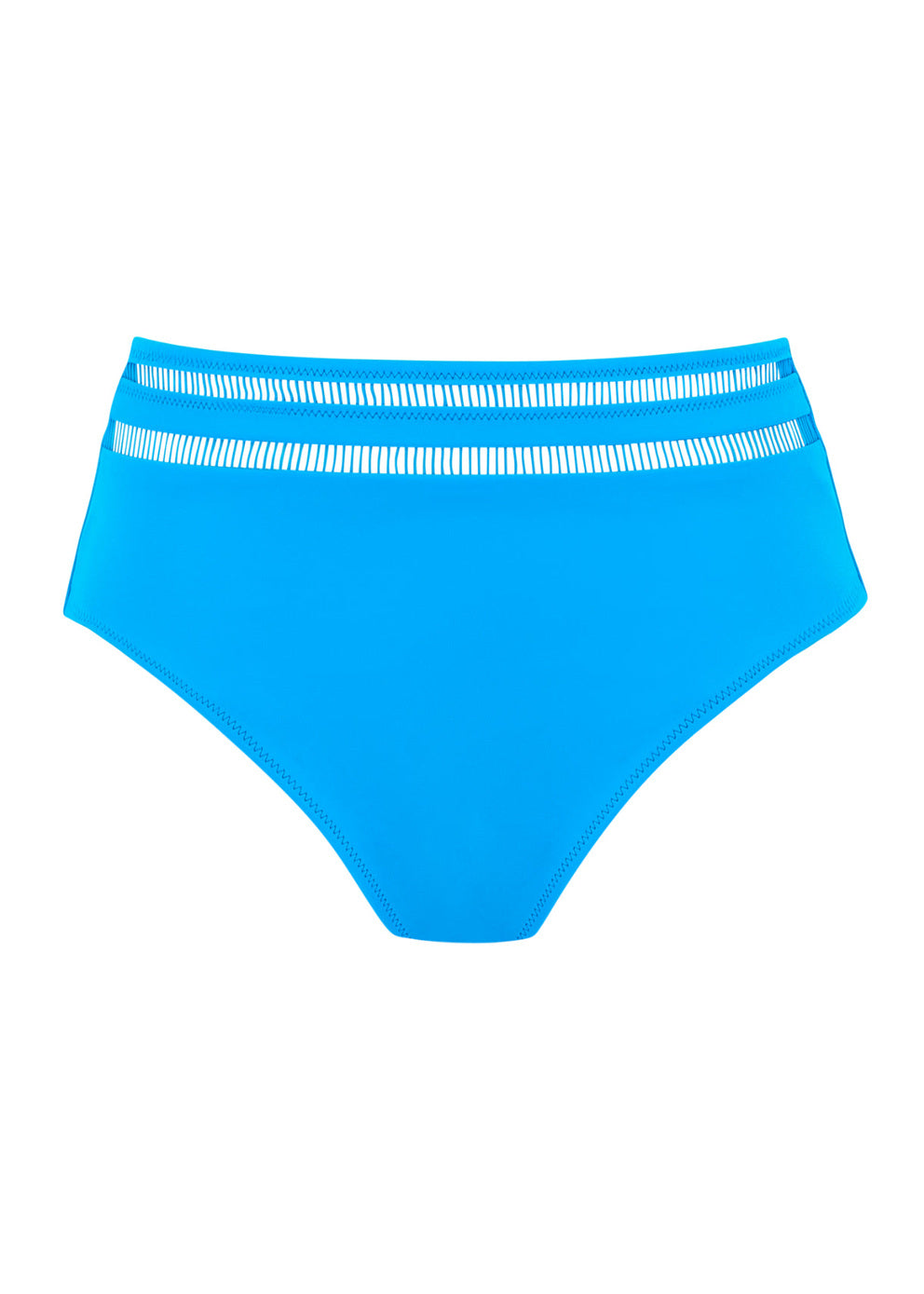 East Hampton High Waist Bikini Brief - Blue Diamond