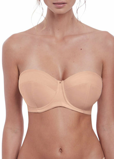 Aura Unlined Strapless Bra - Natural Beige