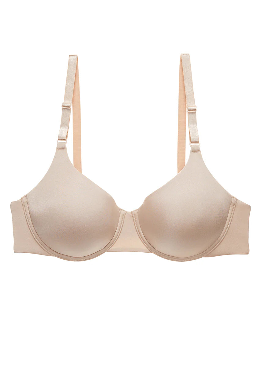 Liquid Full Fit Contour Underwire Bra - Light Mocha