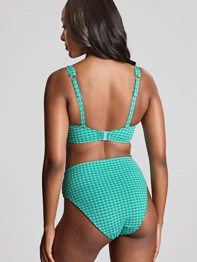 Gingham Olivia Full Cup Bikini - Green