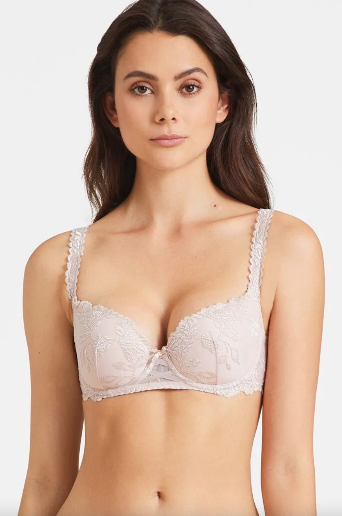 Softessence Comfort Moulded Half Cup Bra - Black