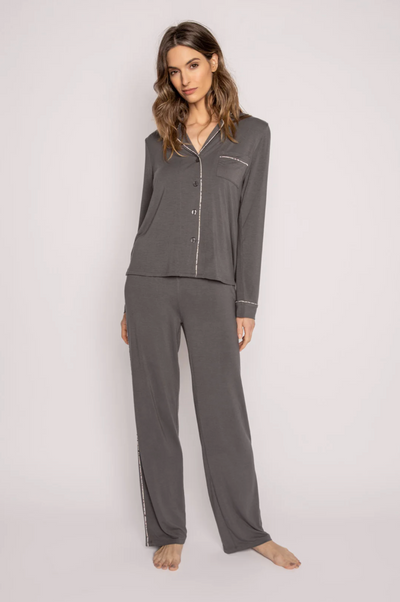 Modal Basics PJ Set - Charcoal