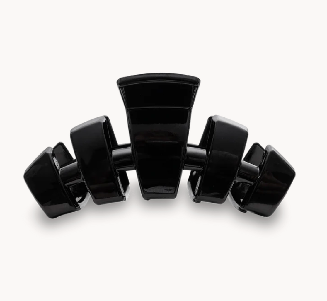 Small Hair Clip - Jet Black