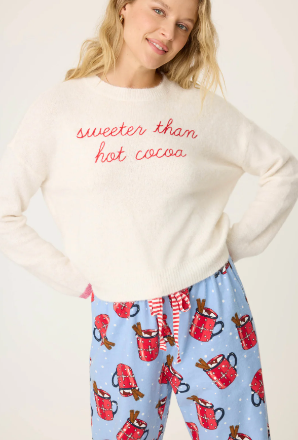 Sweeter Than Cocoa Snuggle Sweater - Ivory