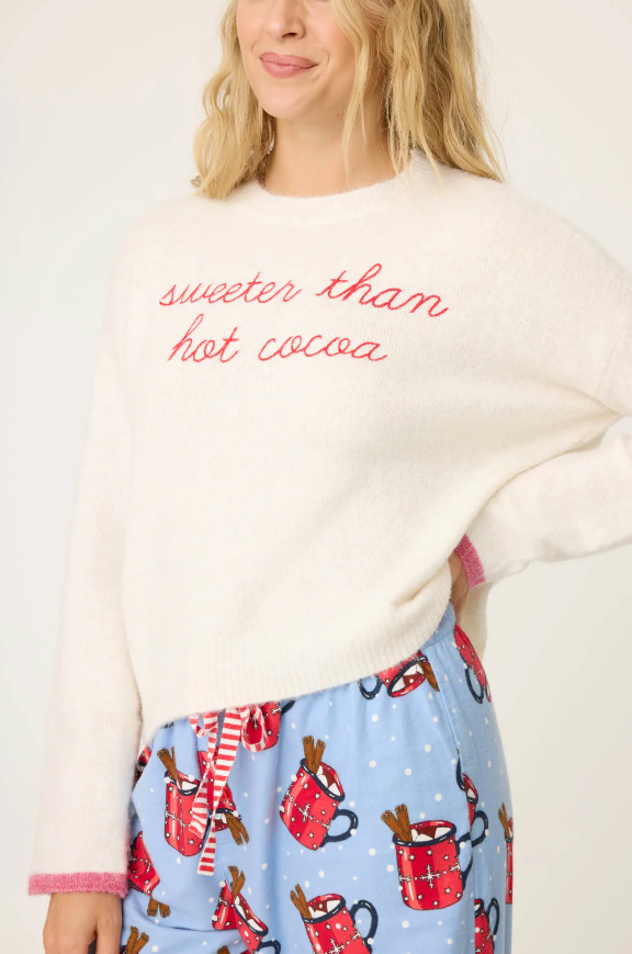 Sweeter Than Cocoa Snuggle Sweater - Ivory