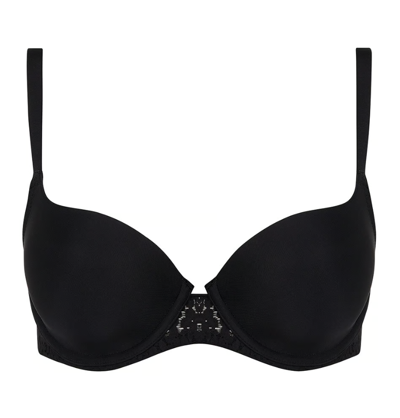 Norah Comfort Smooth Sweetheart T-Shirt Bra - Black