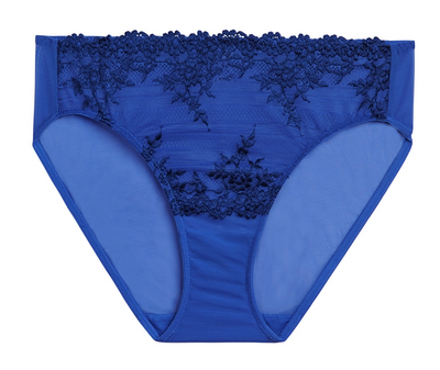 Embrace Lace Brief - Beaucoup Blue / Bellwether Blue