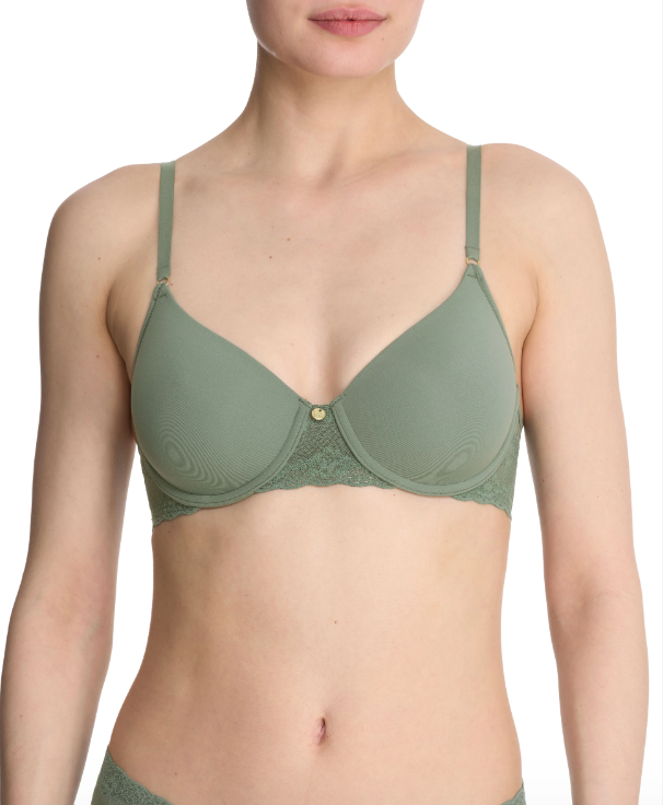 Bliss Perfection Contour Underwire Bra - Oregano