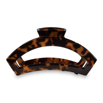 Large Open Hair Clip - Tortoise