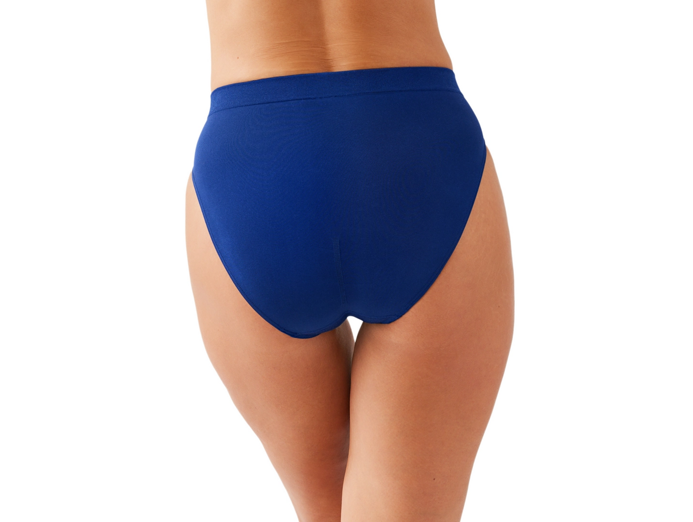 B-Smooth Seamless Hi-Cut Brief - Blue Depth