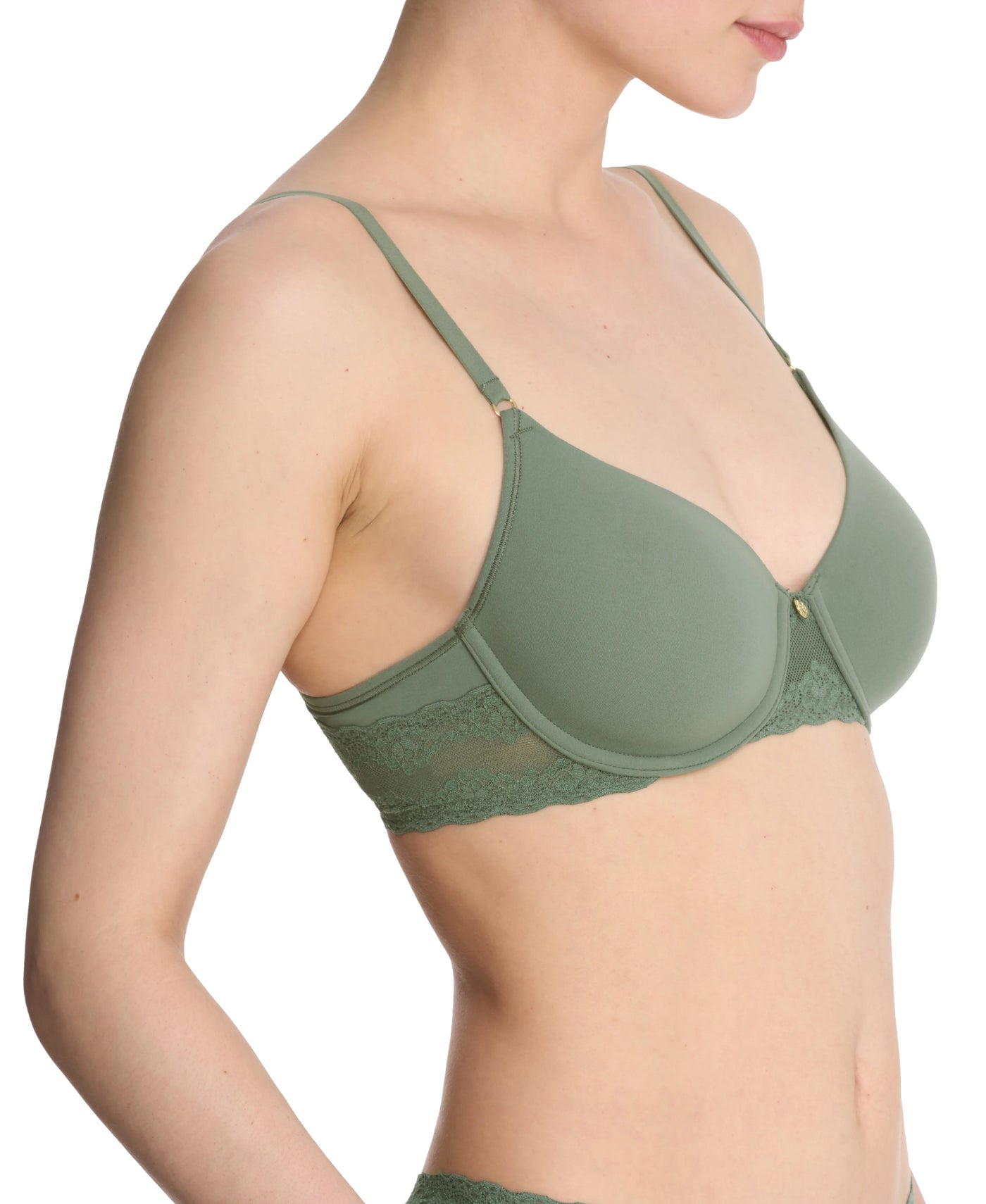 Bliss Perfection Contour Underwire Bra - Oregano