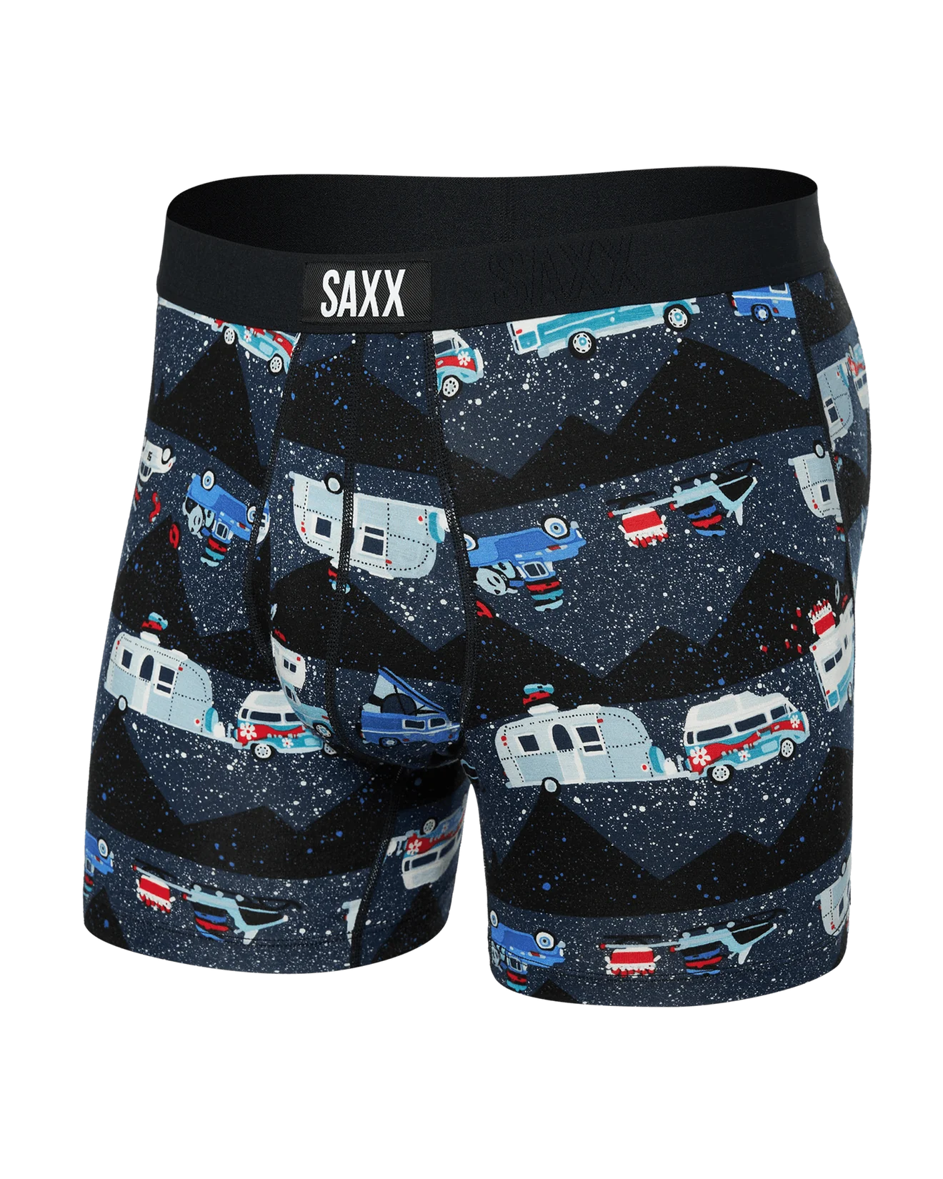 Ultra Super Soft Boxer Brief - RV There Yet-Black