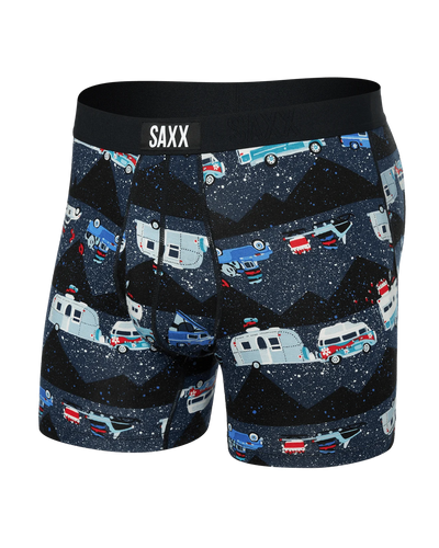 Ultra Super Soft Boxer Brief - RV There Yet-Black