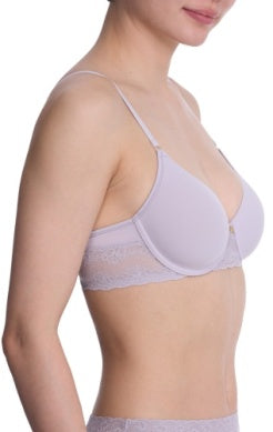 Bliss Perfection Contour Underwire Bra - Grey Lilac