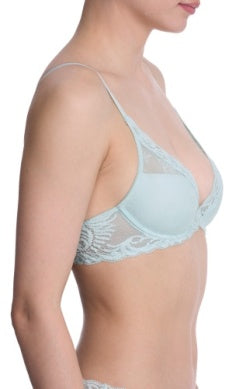 Feathers Plunge Bra - Whipped Mint