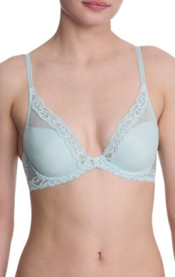 Feathers Plunge Bra - Whipped Mint